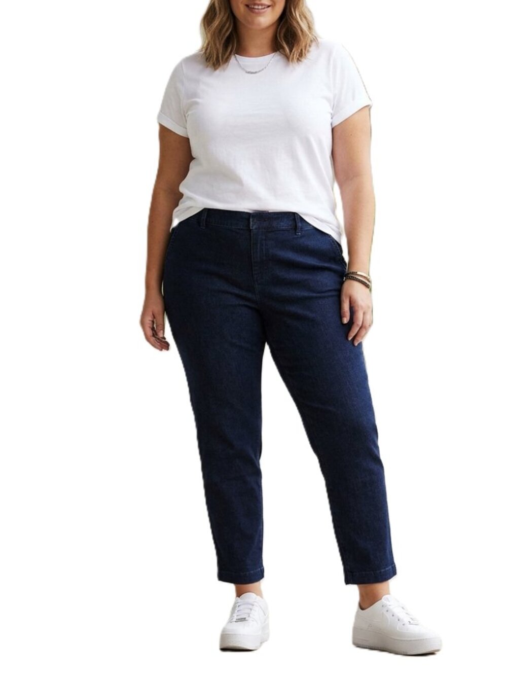 STUDIO BY TORRID Comfort Flex Waist Slim Taper Jeans. Plus Size 20R